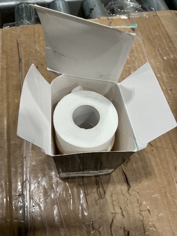 Photo 1 of (3 Pack) White Athletic Sports Tape, Very Strong Easy Tear No Sticky Residue Tape for Athlete & Sport Trainers & First Aid Injury Wrap,Suitable for Bats,Tennis,Gymnastics & Boxing?1.5in X 35ft?