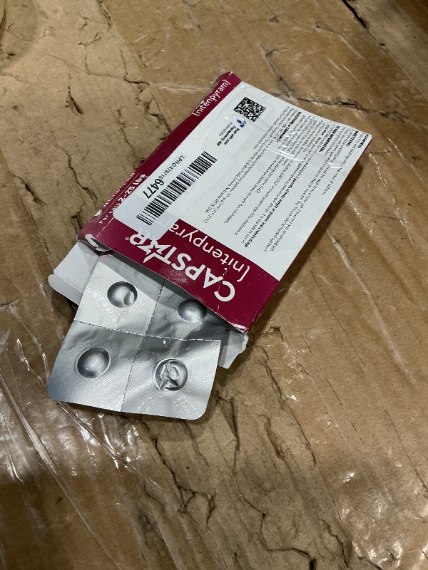 Photo 1 of *MISSING PARTS*
Capstar (nitenpyram) Cat Flea Treatment, Fast-Acting Oral Flea Treatment for Cats 2-25 lbs, Vet-Recommended Medication Tablets Start Killing in 30 Minutes, 6 Doses