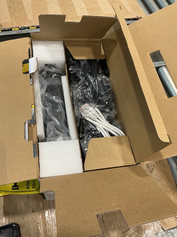 Photo 1 of [100ft] Hiseeu Wireless WiFi Security Camera System, Wired Plug-in Powered, Expandable 16CH 4K NVR, 4Pcs 3MP Night Vision Cameras Home Surveillance Outdoor, Motion Detection, 1TB HDD, One-Way Audio