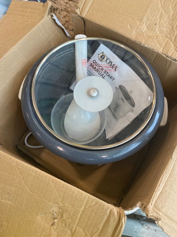 Photo 1 of *UNTESTED*
AROMA® Rice Cooker, 3-Cup (Uncooked) / 6-Cup (Cooked), Small Rice Cooker, Oatmeal Cooker, Soup Maker, Auto Keep Warm, 1.5 Qt, White, ARC-363NG