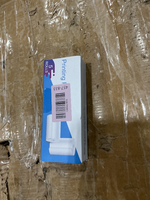 Photo 1 of *MISSING PARTS UNKNOWN*
LETSHAHA Instant Photo Paper - 5 Roll Black & White Printer Paper for Kids Instant Printer, HD Thermal Photo Paper Set