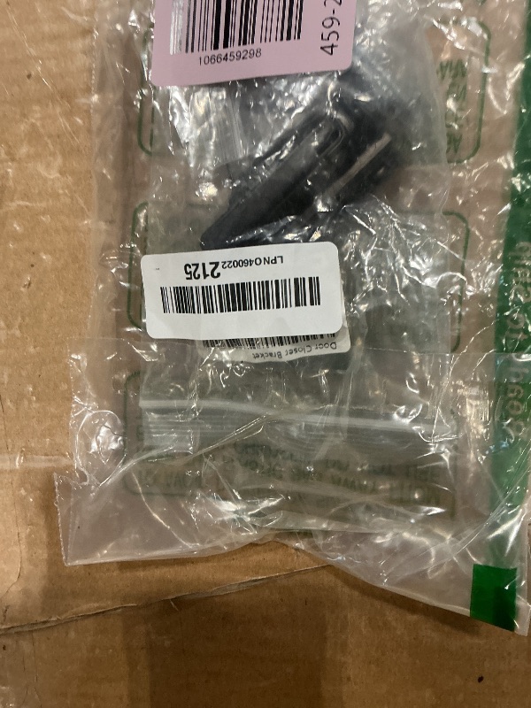 Photo 1 of *MISSING PARTS - See Clerk Notes*
Reinforced Storm Door Closer Bracket, Screen Door Closer Replacement Part, Compatible with Andersen, Emco, Larson,Pella,40201 Door Repair Kit, for Wind Protection and Protecting Doors (Black)
