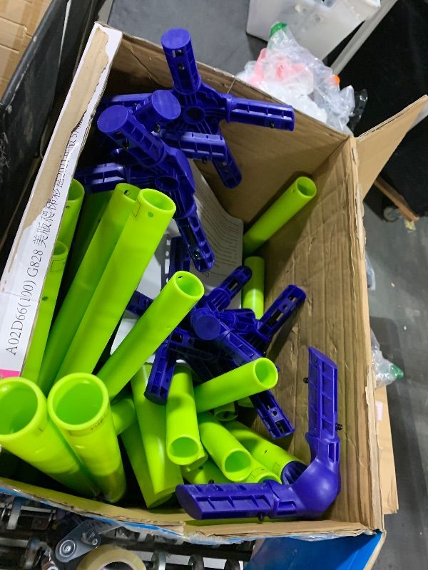 Photo 1 of ***NOT FUNCTIONAL, MISSING PARTS, SELLING AS IS, FINAL SALE***Eezy Peezy Climber with Top - Active Indoor Outdoor Play Set Climbing Dome Equipment Toys - Fun for Kids Ages 3 to 6 Years Old, Green and Blue***NOT FUNCTIONAL, MISSING PARTS, SELLING AS IS, FI