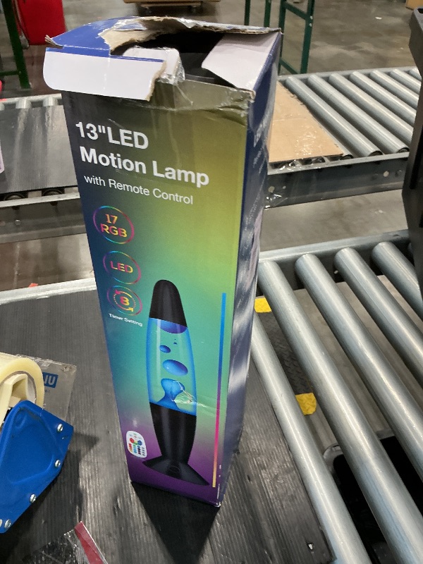 Photo 1 of ***NOT FUNCTIONAL, SELLING FOR PARTS***17 Colors Changing LED Liquid Motion Lamps with Remote - 13.5 Inch Liquid Night Light for Adults Teens, Relaxing Ambient Lighting for Home Décor, Valentine's Day Party Christmas Gifts for Women Men***NOT FUNCTIONAL, 