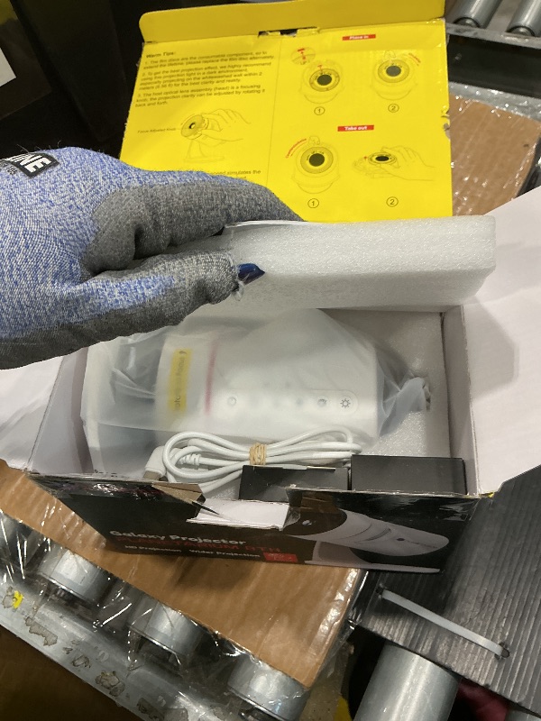 Photo 1 of [2025 Upgraded] Galaxy Projector, HD Brighter Wider Projection Planetarium Star Projector with 7-Color Night Light Realistic Starry Sky Space Solar System Moon Nebula for Bedroom Ceiling Room Decor