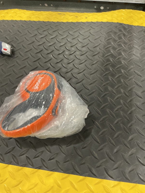 Photo 1 of **MAJOR DAMAGED/check clerk comments**
Retractable Dog Leash 18.2 ft – Chew Proof Cable Included – 360° Tangle-Free Design – Heavy Duty Reflective Leash – Soft Anti-Slip Grip Outdoor Daily for Small & Medium Dogs up to 50 lbs (Orange)