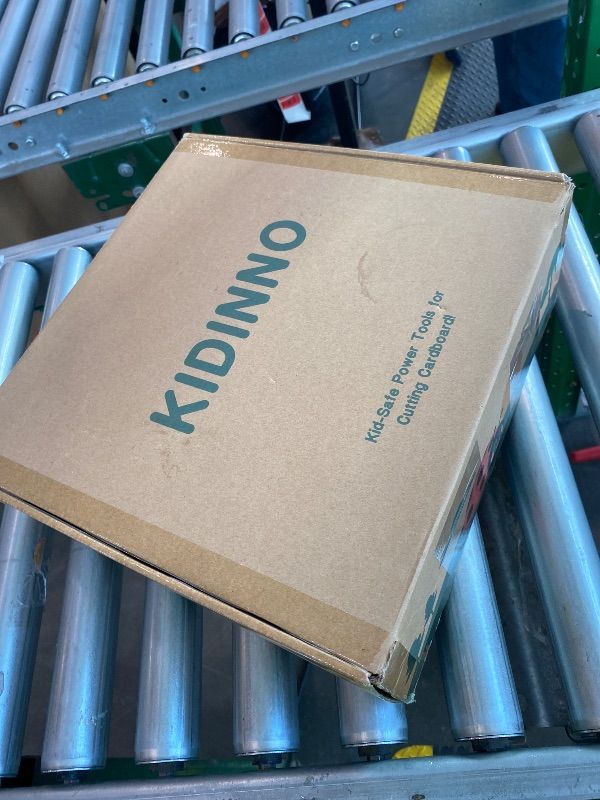 Photo 1 of **MAJOR DAMAGED/check clerk comments**
Safe Power Cardboard Cutter for Kids, STEM + STEAM Educational Toy for Boys and Girls Ages 5+, Upcycled Tool for DIY Cardboard Projects, Engineering & Creativity