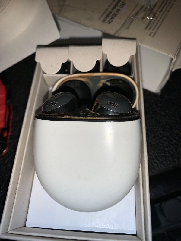Photo 1 of ***WAS SWAPPED WITH PIXEL 1 BUDS, DIRTY, SELLING FOR PARTS, FINAL SALE***Google Pixel Buds Pro 2 - Wireless Earbuds with Active Noise Cancellation – Bluetooth Headphones - Porcelain***WAS SWAPPED WITH PIXEL 1 BUDS, DIRTY, SELLING FOR PARTS, FINAL SALE***