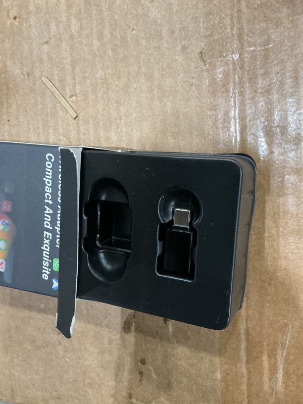 Photo 1 of *UNTESTED*
2026 Aimoon Mini Wireless CarPlay Adapter Upgrade Wired to Wireless for CarPlay & Android Auto Plug and Play Fast Auto-Reconnect Stable Control Zero Delay Car Play for iPhone iOS 10+ Android 11+