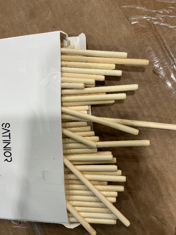 Photo 1 of *MISSING PARTS*
SATINIOR 100 Pieces Heavy Duty Wood Stylus Tools for Scratch Wooden Art Stylus Stick 5.5 Inch in Length