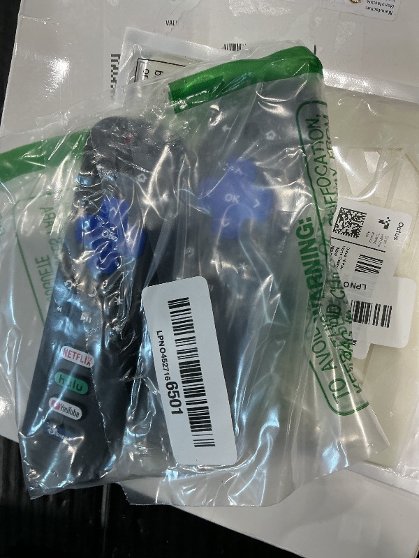 Photo 1 of (Pack of 2) Replacement Remote Control Only for Roku TV, Compatible for TCL Roku/Hisense Roku/Onn Roku/Sharp Roku/Element Roku/Westinghouse Roku/Philips Roku Smart TVs (Not for Roku Stick and Box)