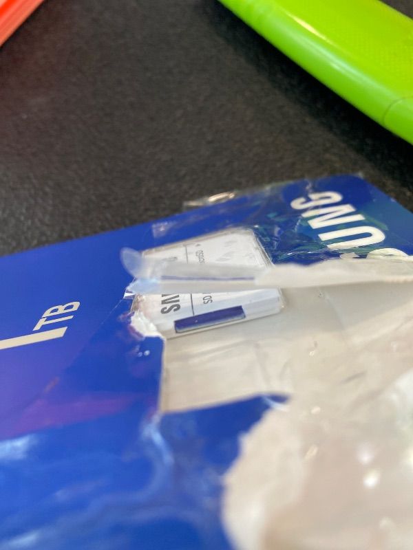 Photo 1 of *UNTESTED*
Samsung PRO Plus microSD Memory Card + Adapter, 1TB MicroSDXC, Up to 180 MB/s, Full HD & 4K UHD, UHS-I, C10, U3, V30, A2 for Android Phones, Tablets, GoPRO, DJI Drone, MB-MD1T0SA/AM, 2024