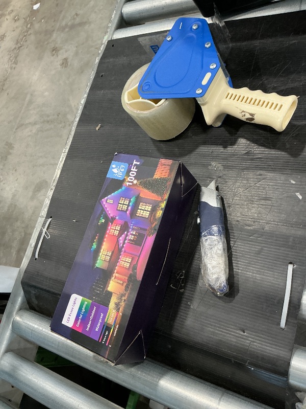 Photo 1 of 100FT Permanent Outdoor Lights for House, 2025 RGB LED Waterproof Christmas Lights Outdoor with Smart APP Remote Control, Outside Eaves Lighting House Decor for Holiday, Halloween, Roof, Party, Daily