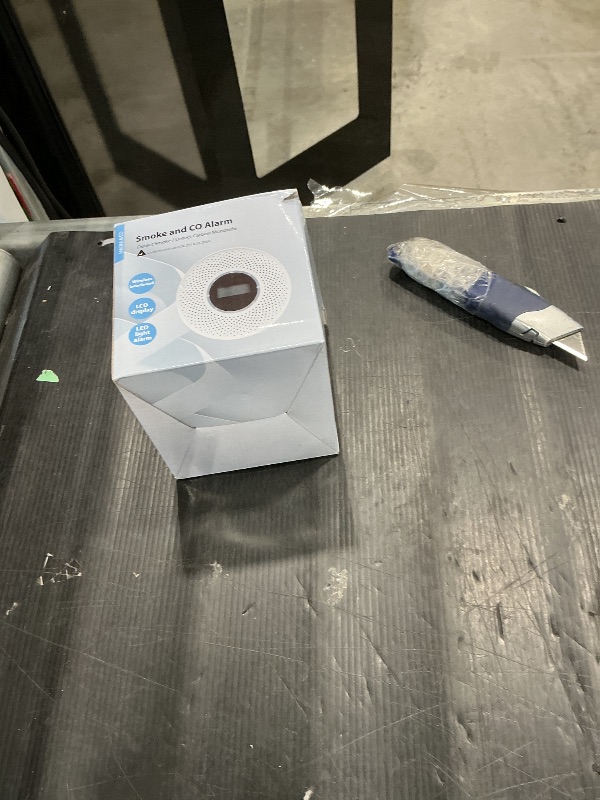 Photo 1 of 10-Year Battery Wireless Interconnected Smoke and Carbon Monoxide Detector, Smart Interlink Smoke CO Alarm with Digital Display, Fire and CO Combo Alarm for Home (3 Pack)