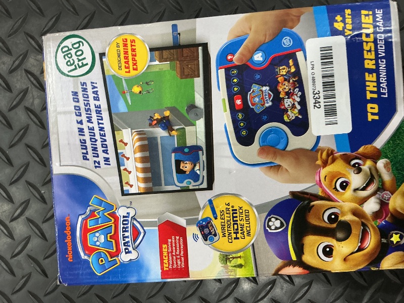 Photo 1 of *UNTESTED*
LeapFrog PAW Patrol: to The Rescue! Learning Video Game