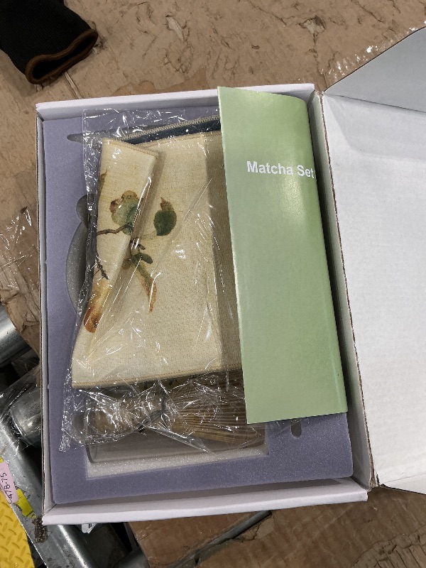 Photo 1 of *MISSING PARTS*
ANFBYOH 8 Pcs Matcha Whisk Set, Organic Matcha Set Whisk, Premium Ceramic Matcha Kit Set for for Making Breakfast/Latte, Matcha Lovers