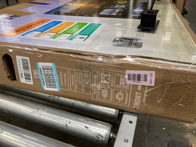 Photo 1 of ***Damage Screen***Samsung 55-Inch Class Crystal UHD U8000F 4K Smart TV (2025 Model) Endless Free Content, Crystal Processor 4K, MetalStream Design, Knox Security, Compatible with Alexa