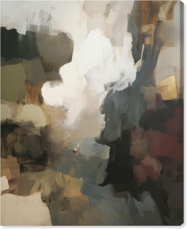 Photo 1 of **NOTE: The description and photo are merely representative.**

Muted Tones III Canvas Print Boho Wall Art by Art Remedy, Gallery Wrapped, 36 x 45