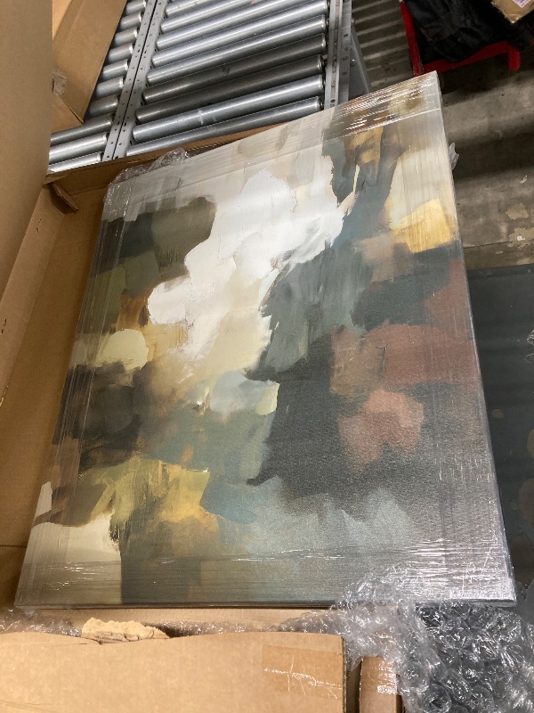 Photo 1 of **NOTE: The description and photo are merely representative.**

Muted Tones III Canvas Print Boho Wall Art by Art Remedy, Gallery Wrapped, 36 x 45