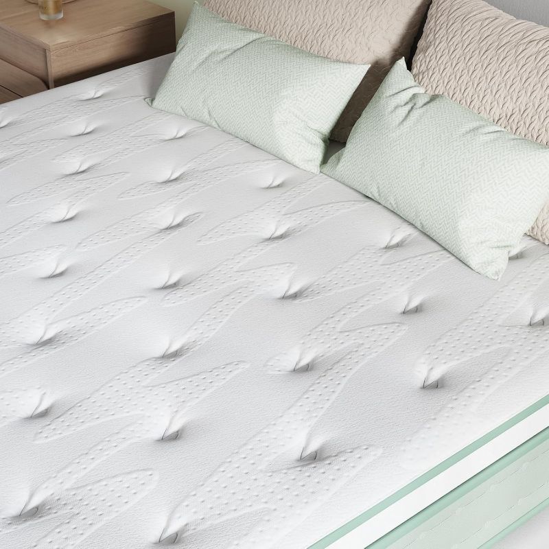 Photo 1 of **NOTE: The photo and description are merely representative—the actual item, including the size, may vary slightly.**
Novilla Queen Size Mattress, 12 inch Gel Memory Foam Mattress for a Cool Sleep & Pressure Relief, Medium Firm Feel with Motion Isolating,