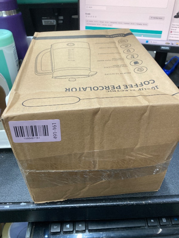 Photo 1 of ***DAMAGE SELLING AS IS -SEE ALL PHOTOS*** KIDISLE Electric Coffee Percolator