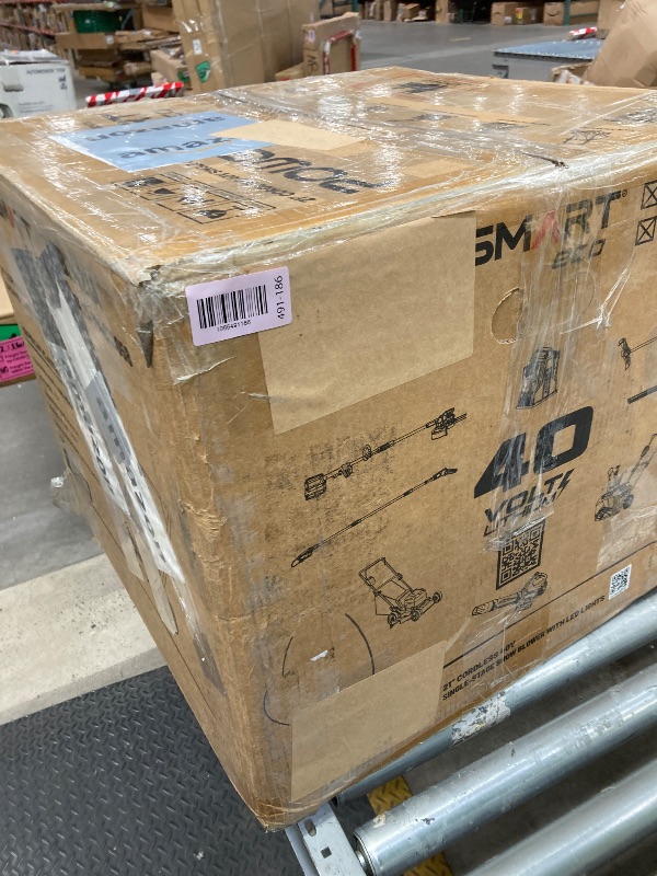 Photo 1 of *Used/Dirty* PowerSmart 40V MAX Cordless Snow Blower 21-Inch with 4.0Ah Battery and Charger (HB2421A)