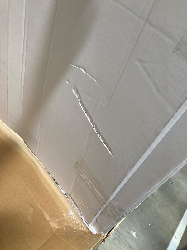 Photo 1 of *Damage to box* Extra Large Gift Box 28x28x28in—Giant, Jumbo, White Gift Boxes with Lid for Large Gifts, Big Presents for Birthday Surprise, Special Occasions, Unique Celebrations, Not for Heavy-Duty Storage Use