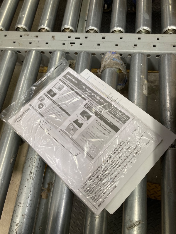 Photo 1 of *PARTS ONLY/SELLING AS IS* Amazon Basics 200-Sheet Auto Feed Cross-Cut Paper Shredder, High Security P-4, Anti-Jam, 8.5 Gallon Pullout Bin, Black