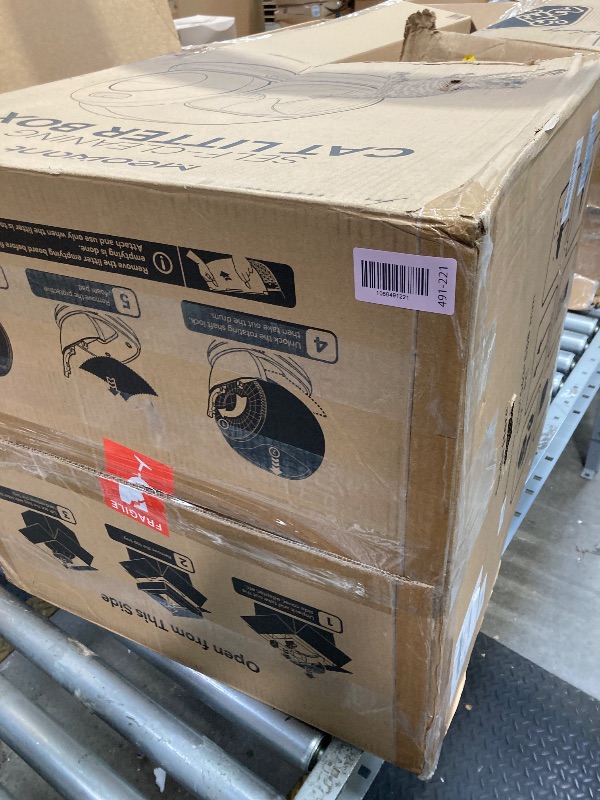 Photo 1 of *Dirty* Meowant Self Cleaning Litter Box, Automatic Litter Box Self Cleaning with APP Control, 75L Extra Large Open Low Entry Smart Cats Litter Boxs for Multi-Cat Compatible Senior Cats Large Cats