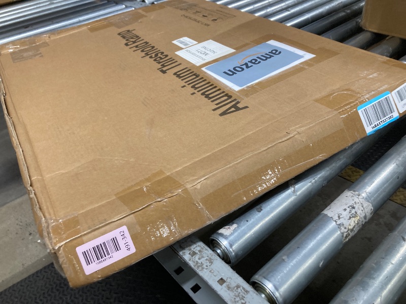 Photo 1 of *Small scratches* Threshold Ramps for Doorways Portable Ramp for Wheelchairs for Home Steps 2-6" Rise Wheelchair Door Scooter Ramp 31"x24.5" Shed Handicap Ramps 9.9lbs Aluminum Ramps with Extender Plate