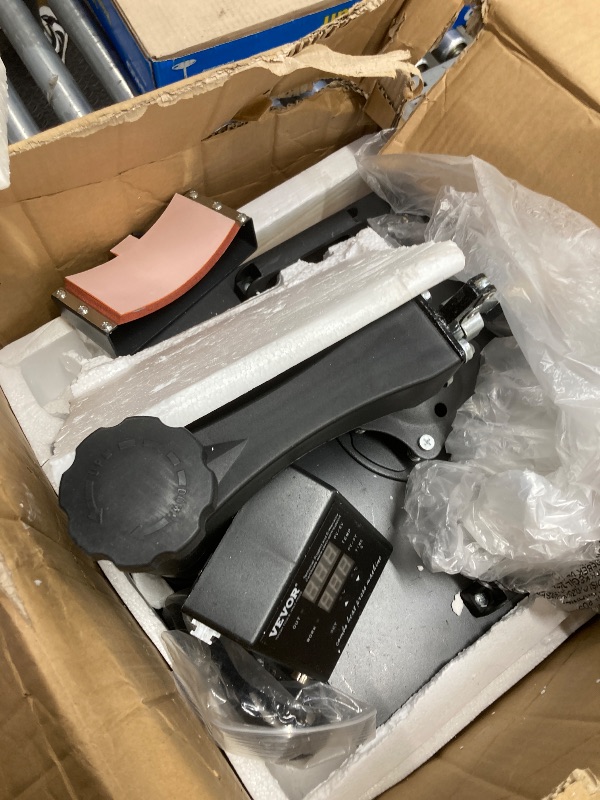 Photo 1 of *Scratches* VEVOR 2 in 1 Heat Press Machine for T Shirts and Hats, 15x15 Inch Professional Swing Away Digital Tshirt Press Machine for Sublimation, Vinyl, Heat Transfer Projects