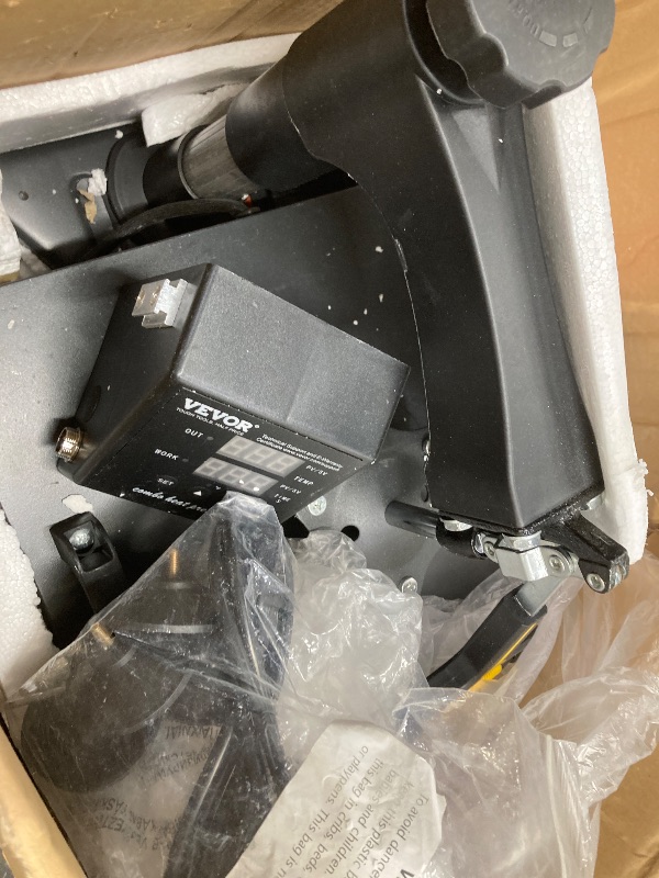 Photo 1 of *Scratches* VEVOR 2 in 1 Heat Press Machine for T Shirts and Hats, 15x15 Inch Professional Swing Away Digital Tshirt Press Machine for Sublimation, Vinyl, Heat Transfer Projects