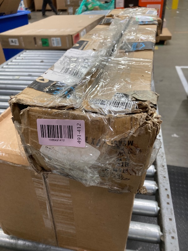 Photo 1 of *Light broken?* BOKT Brushed Brass Gold 3-Lights LED Adjustable Track Lighting Kit Mid Century Modern 3 Way Flush Mount Ceiling Spotlight Kitchen Track Ceiling Light Fixture