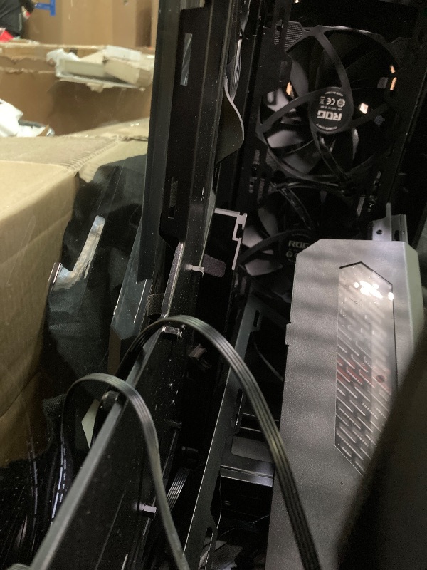 Photo 1 of *Pieces moving around inside* ASUS ROG Hyperion GR701 EATX Full-Tower Gaming Case, High Airflow Design, Tool-Free Side Panels, Pre-Installed 4x140mm Fans, Supports 420mm Radiators, Built-in Graphics Card Holder, Front USB Type-C