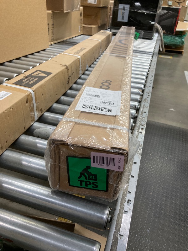 Photo 1 of *Factory sealed* Pyle Manual Pull Down Projector Screen - Universal 100-inch Roll-Down Retractable Manual Screen w/ Auto-Locking, Adjustable Screen Height, Black Masking Border -Home PRJSM1006