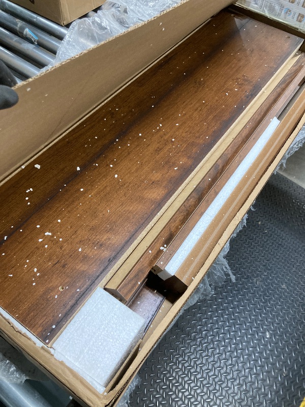 Photo 1 of *Chipped edges* Sauder Miscellaneous Storage 3-Shelf Bookcase/ Book shelf, Washington Cherry finish