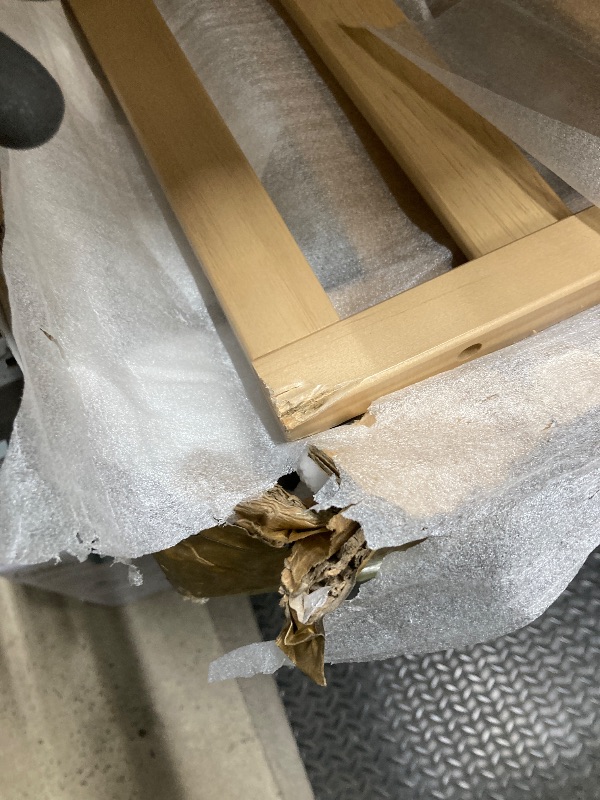 Photo 1 of *Minor damage* Graco Tristan 5-in-1 Convertible Crib with Drawer (Driftwood) – GREENGUARD Gold Certified, Fits Standard Crib Mattress, Premium Handle, Converts to Toddler Bed, Daybed, and Full-Size Bed