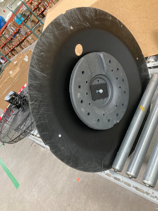 Photo 1 of *Scratched on bottom* Pedestal Fan, Black