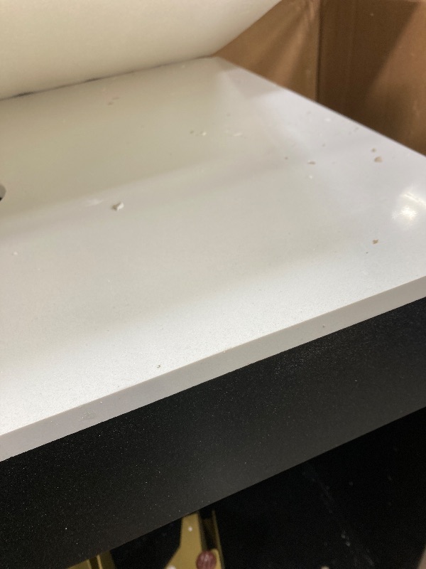 Photo 1 of *Scratched* Black Bathroom Sink Cabinet