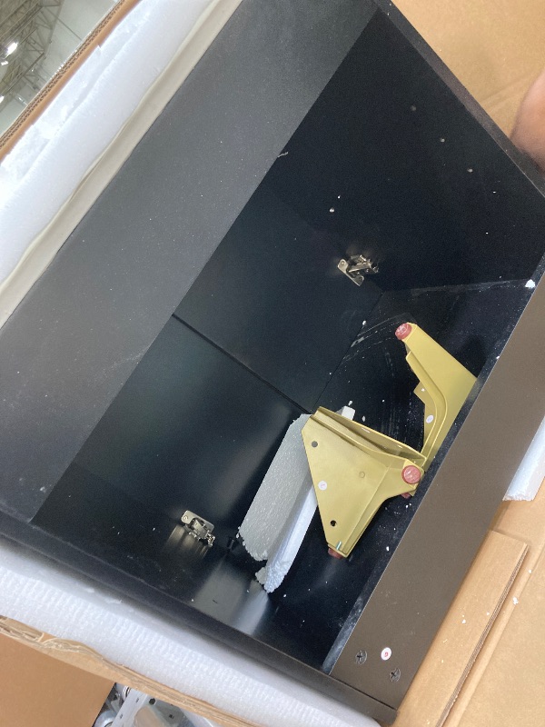 Photo 1 of *Scratched* Black Bathroom Sink Cabinet