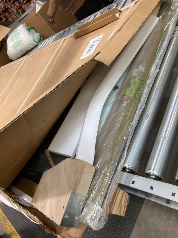 Photo 1 of *Damaged box* Glass shower door kit, 36in x 76in