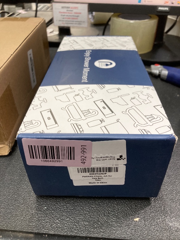 Photo 1 of **PARTS ONLY**PWERAN Filtered Shower Head with Handheld, High Pressure Water Flow and Multiple Spray Modes Shower Head with Filter, Power Wash for Hard Water, Showerhead with ON/OFF Switch for Pets Bath