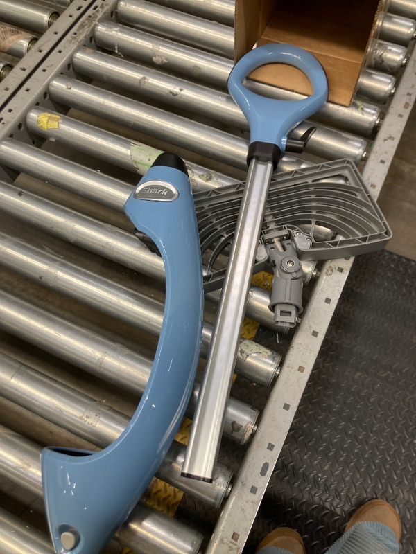 Photo 1 of ***NON-FUNCTIONAL -MISSING PARTS, SELLING AS PARTS ONLY*** Shark Lift-Away 5-in-1 Steam Mop with Detachable Handheld Steam Cleaner, for Whole Home Cleaning including Sealed Hard Floors, Kitchens, Bathrooms, Upholstery, Cars, Grout & more, Blueberry, S3972