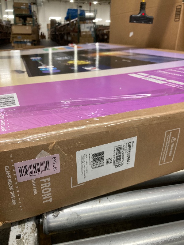 Photo 1 of ***NO REFUND. NO RETURN***Samsung 65-Inch Class Crystal UHD U8000F 4K Smart TV (2025 Model) Endless Free Content, Crystal Processor 4K, MetalStream Design, Knox Security, Alexa Built-in