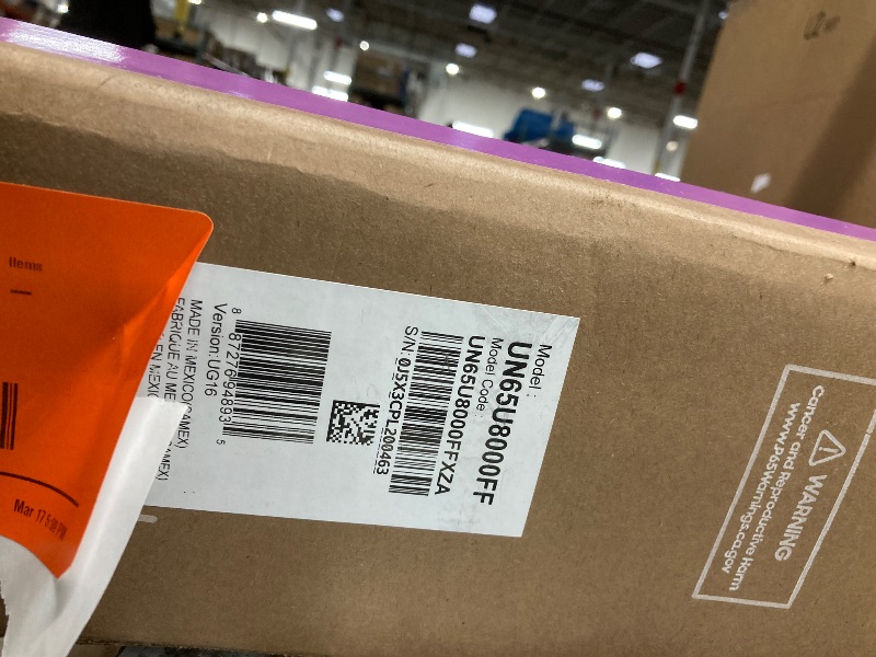 Photo 1 of ***NO REFUND. NO RETURN***Samsung 65-Inch Class Crystal UHD U8000F 4K Smart TV (2025 Model) Endless Free Content, Crystal Processor 4K, MetalStream Design, Knox Security, Alexa Built-in