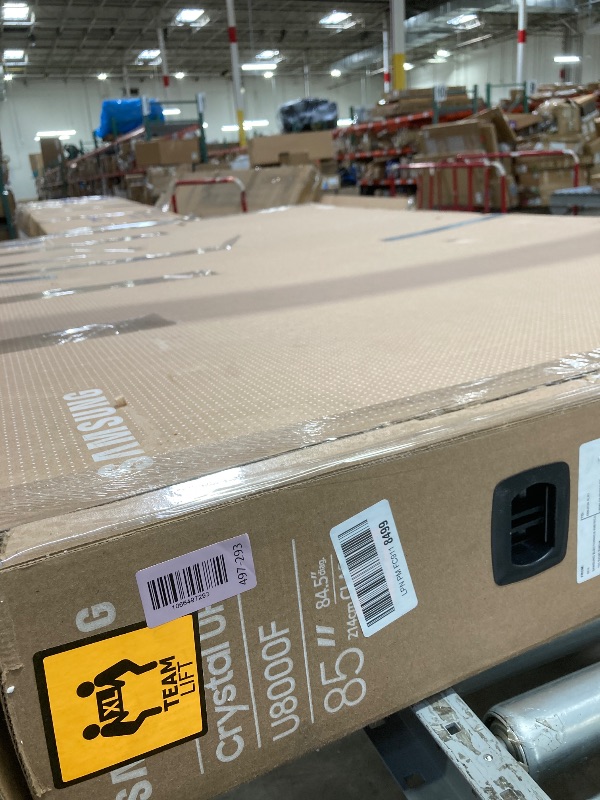 Photo 1 of *****NO RETURN. NO REFUND***Samsung 85-Inch Class Crystal UHD U8000F 4K Smart TV (2025 Model) Endless Free Content, Crystal Processor 4K, MetalStream Design, Knox Security, Alexa Built-in