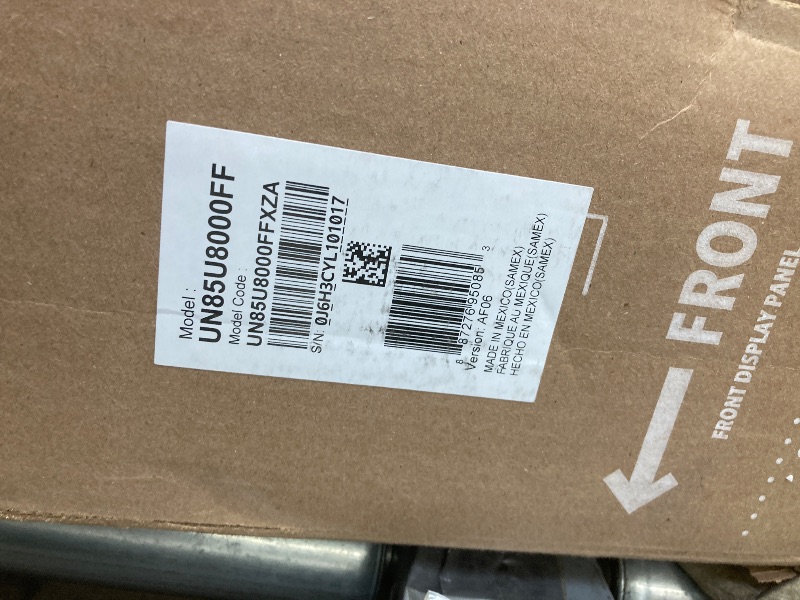 Photo 1 of *****NO RETURN. NO REFUND***Samsung 85-Inch Class Crystal UHD U8000F 4K Smart TV (2025 Model) Endless Free Content, Crystal Processor 4K, MetalStream Design, Knox Security, Alexa Built-in