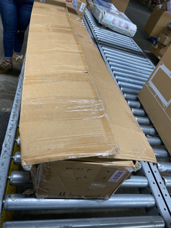 Photo 1 of * **BOX 1 OF 2 ONLY/PARTIAL SET/FRAME SELLING AS  PARTS ONLY*** GarveeHome 6 x 8 FT Polycarbonate Greenhouse, Winter Greenhouses for Outdoors with Aluminum Frame, Sliding Door, Adjustable Roof Vent, Backyard Green House