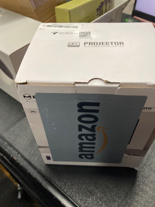 Photo 1 of ?Electric Focus?Magcubic Mini Projector 4K Support, Portable Projector with WiFi 6 and Bluetooth 5.4, Smart Proyector, 5W Soundbase Speaker, 180°Rotation for Home Theater