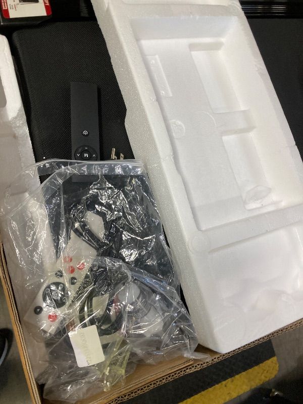Photo 1 of ***POWER CORD MISSING -SELLING AS INCOMPLETE*** TRAILVIBER Walking Pad Treadmill with 12% 9-Level Auto Incline, 450 lbs Capacity RGB LED Screen, Bluetooth Speaker Under Desk Treadmill, Compact Treadmills for Home Hiking, Carbon Black